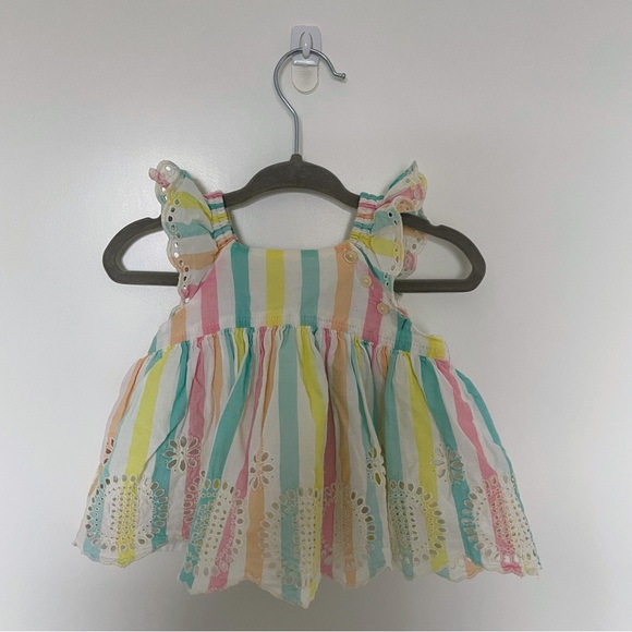 SPRING/SUMMER 3-6 MOS GIRL BUNDLE: dress & romper set (Baby GAP, Hatley) - Picture 3 of 7